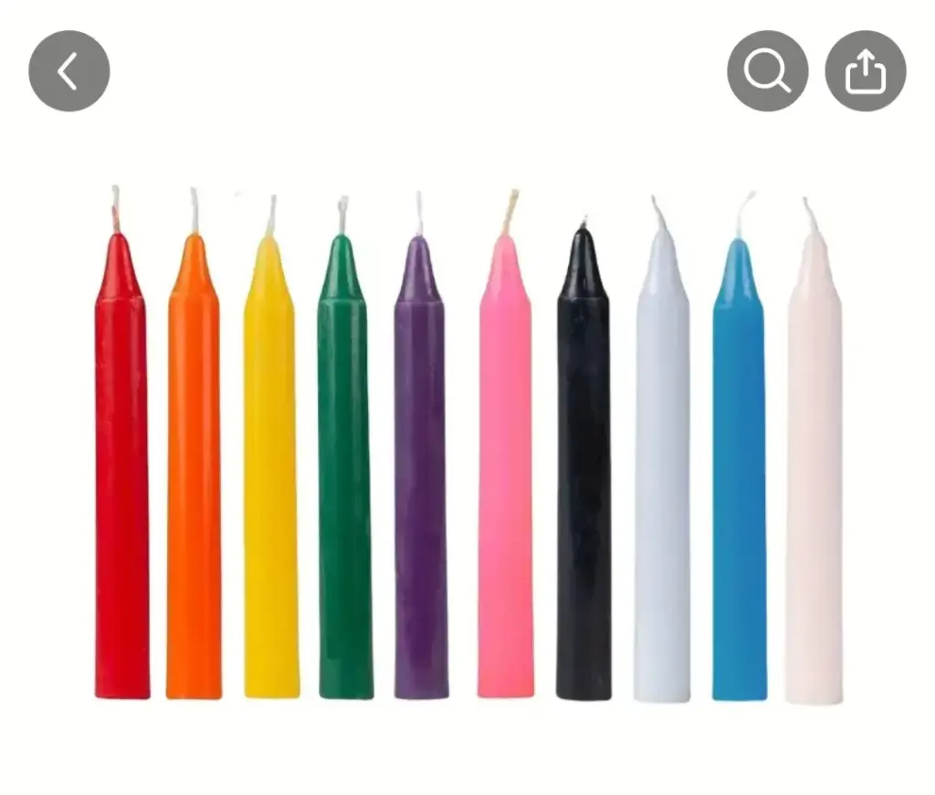 Qirinj të vegjël shumëngjyrësh (10 copë)