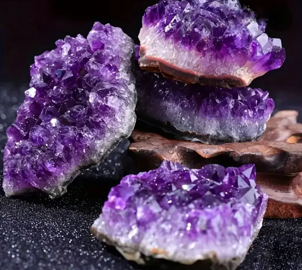 Gur natyral Ametist i papërpunuar (1 copë)