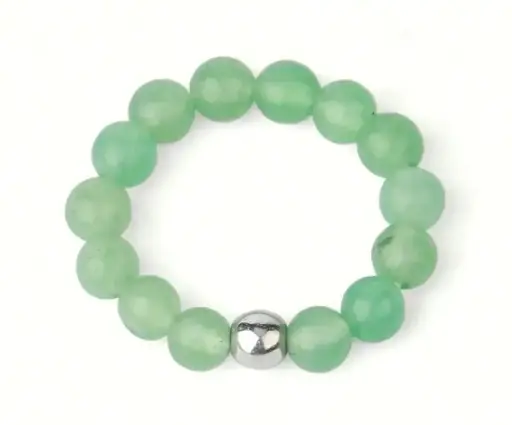 Unazë me kristalin jeshil Aventurinë